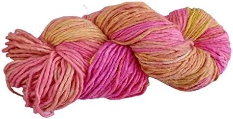 Merino Silk Blend Yarn Luxuriously Soft and Strong for Knitting and Crocheting Projects (100 Grams-225+ Yards,Thames)