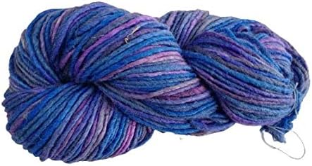 Silk Wool Blend Yarn Singles Merino Silk Yarn, Sport/dk Weight, Variegated Yarn, Tonal Yarn, Hand-Dyed, Fair Trade 100 Grams (Bhramaputra)
