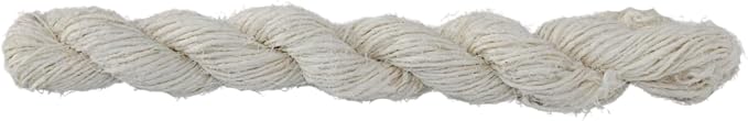 Knitsilk linen yarn, White