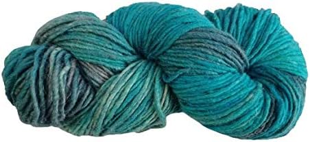 Silk Wool Blend Yarn Singles Merino Silk Yarn, Sport/dk Weight, Variegated Yarn, Tonal Yarn, Hand-Dyed, Fair Trade 100 Grams (Yukon)