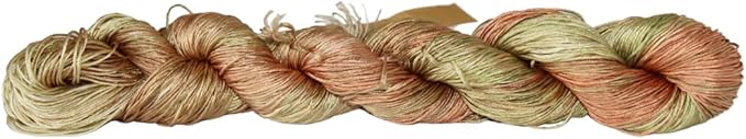 3 ply  Silk Lace Weight Yarn,Gold