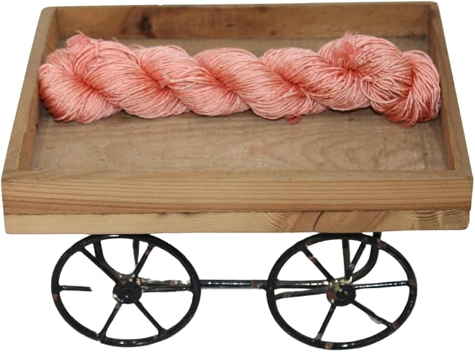 5 ply  Silk Lace Weight Yarn,Powder Pink