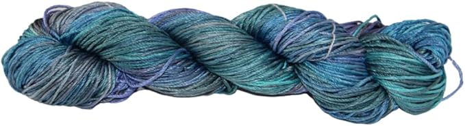 3 ply  Silk Lace Weight Yarn,Carnations