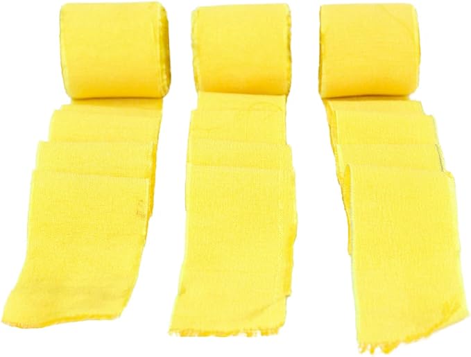 Knitsilk Dupioni Satin Ribbon, Dark yellow