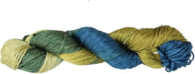 3 ply  Silk Lace Weight Yarn,Chrysanthemum