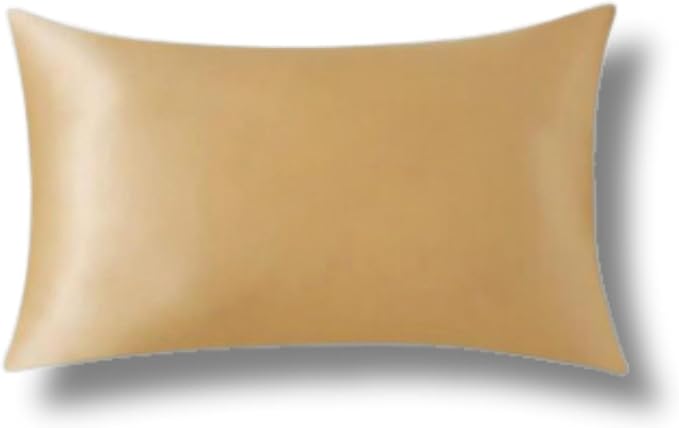 Knitsilk silk pillowcase, gold