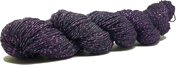 Knitsilk Sparkle Silk Yarn,Purple