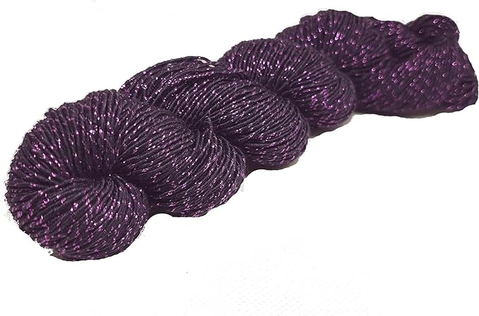 Knitsilk Sparkle Silk Yarn,Purple