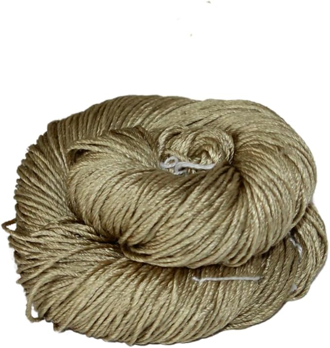 3 ply  Silk Lace Weight Yarn,Beige