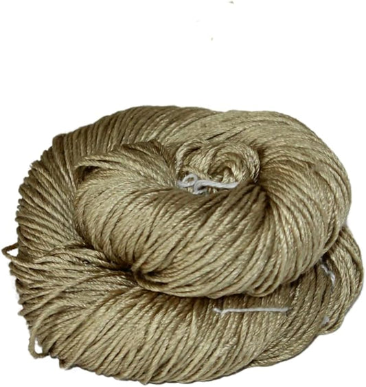 3 ply  Silk Lace Weight Yarn,Beige