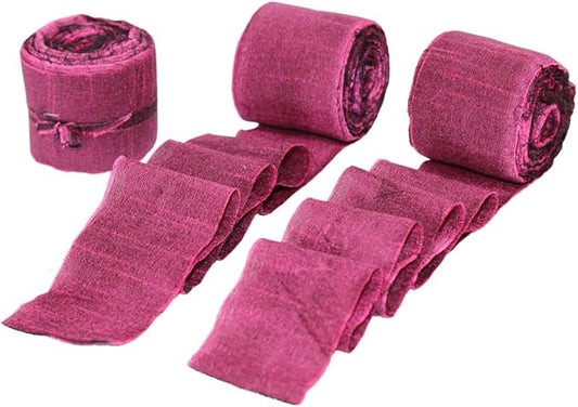 Knitsilk Dupioni Satin Ribbon, Magenta