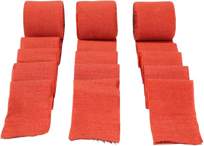 Knitsilk Dupioni Satin Ribbon, Red