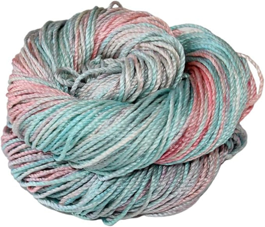 3 ply  Silk Lace Weight Yarn,Tulips