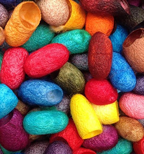 knitsilk silk cocoons,Multicolor