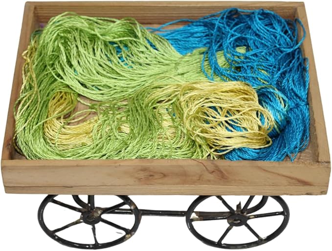 3 ply  Silk Lace Weight Yarn,Green