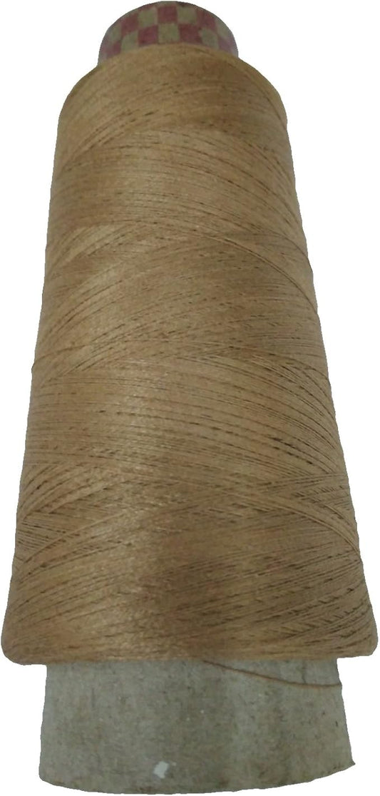 Knitsilk wool cotton silk blend yarn, Light brown