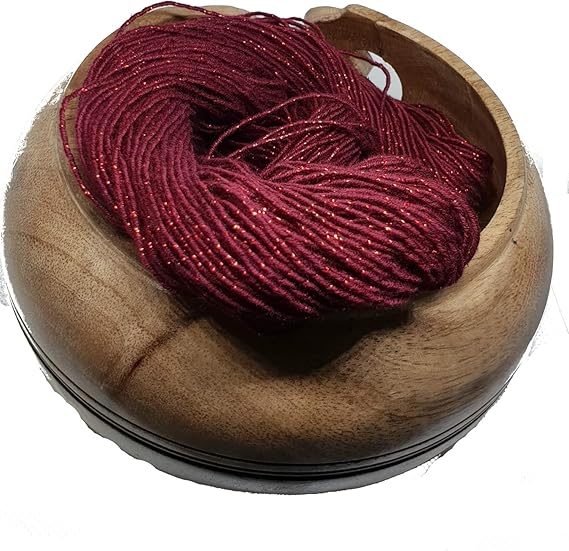 Knitsilk Sparkle Silk Yarn,Red