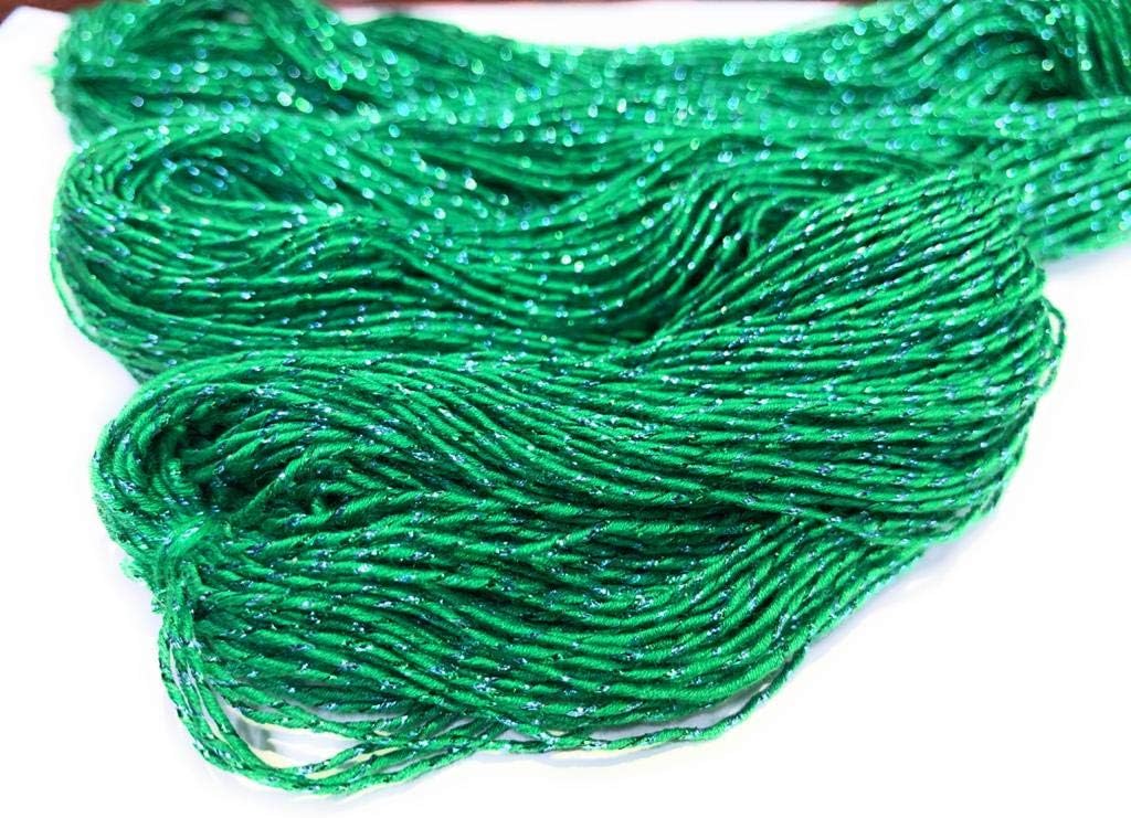 Knitsilk Sparkle Silk Yarn,Green