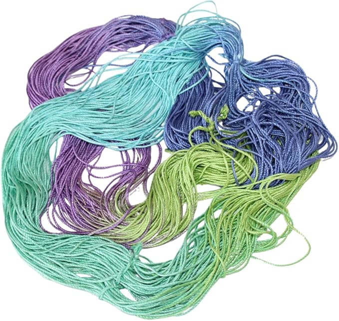 3 ply  Silk Lace Weight Yarn,Plumbago