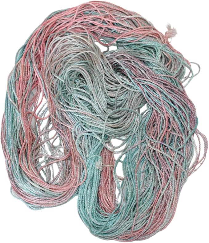 3 ply Silk Lace Weight Yarn,Tulips