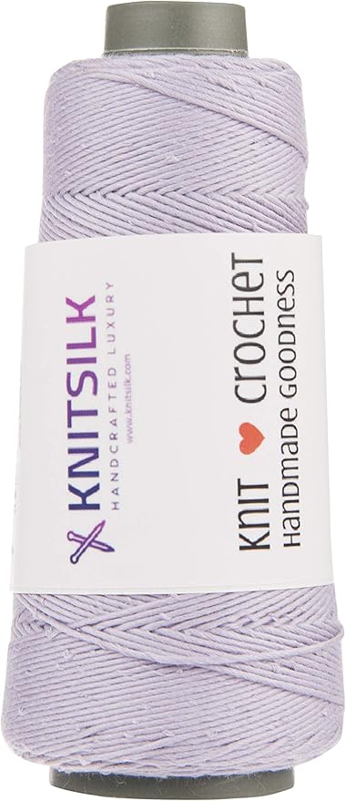 Knitsilk 8 ply silk viscose yarn,Lavender