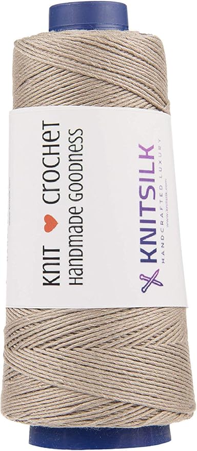 Knitsilk 8 ply silk viscose yarn,Oak