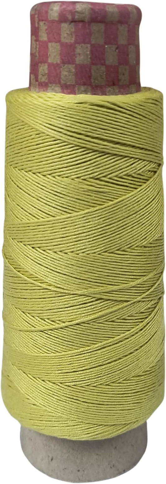 Knitsilk 8 ply cotton silk blend yarn,Lime yellow