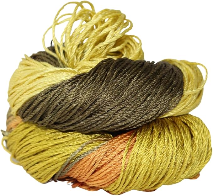 3 ply  Silk Lace Weight Yarn,Morning glory