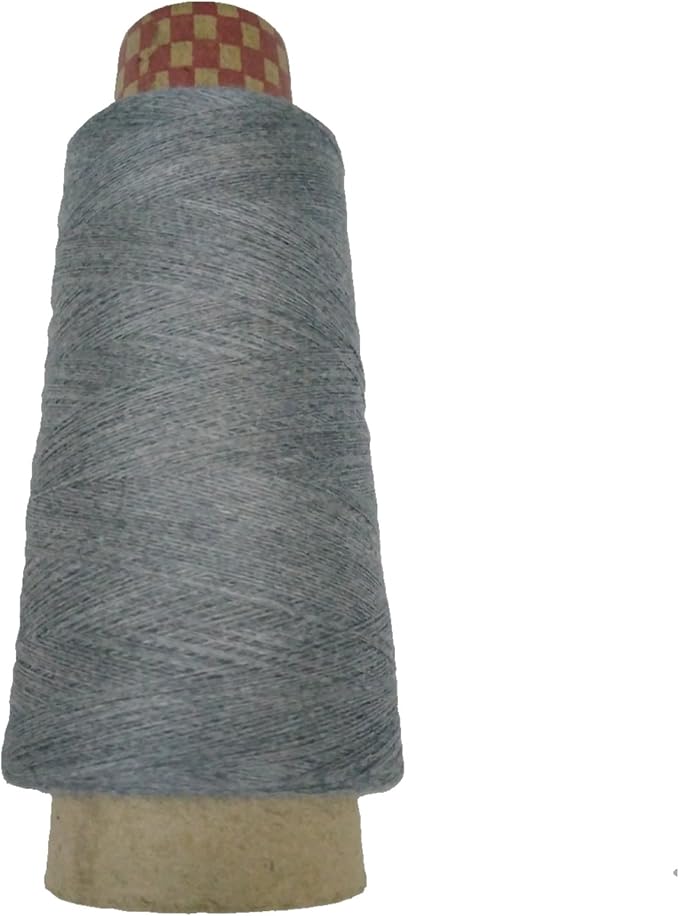 Knitsilk wool cotton silk blend yarn, Light silver