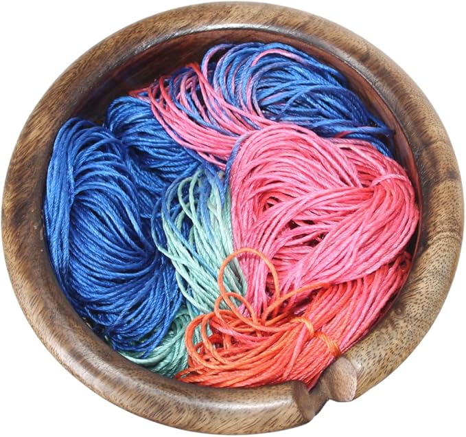 3 ply Silk Lace Weight Yarn,Rainbow