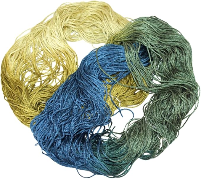 3 ply  Silk Lace Weight Yarn,Chrysanthemum