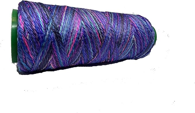 3 ply Silk Lace Weight Yarn,Blue tango