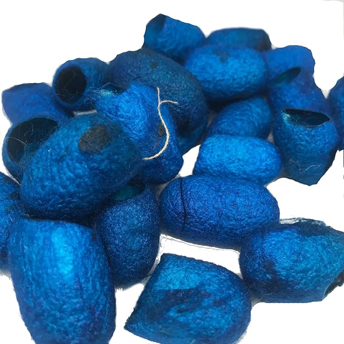 knitsilk silk cocoons pack of 30, jean-genie