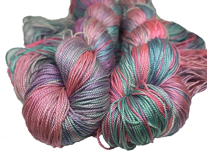 5 ply Silk Lace Weight Yarn,Lotus