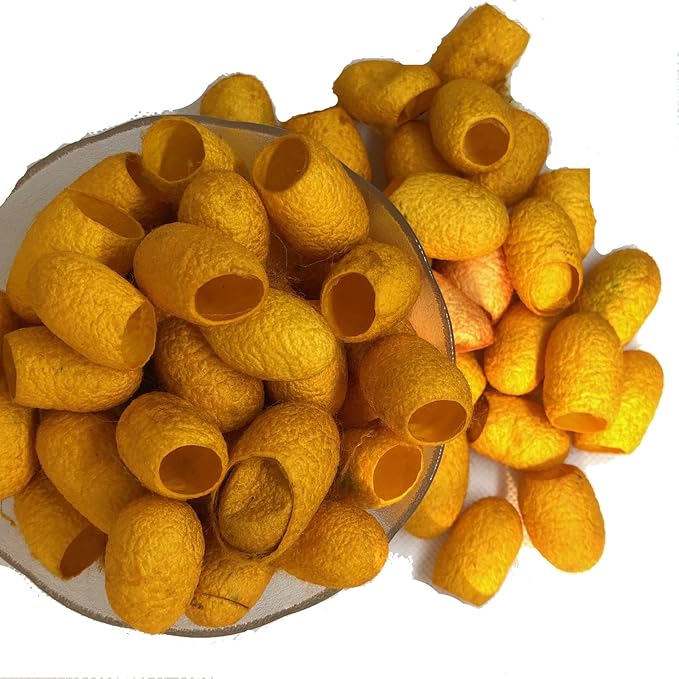 knitsilk silk cocoons,Yellow Mellow