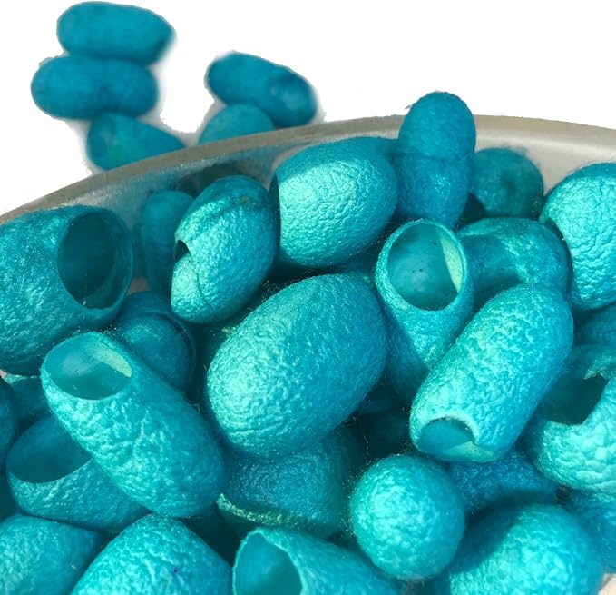 knitsilk silk cocoons, Instant Icon Blue