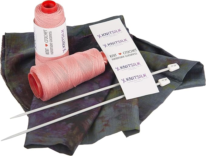 Knitsilk 8 ply silk viscose yarn,Blush pink