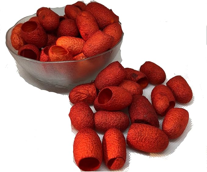 knitsilk silk cocoons,Couture Orange