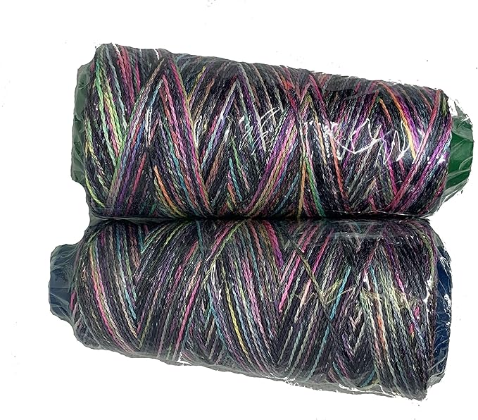 Knitsilk Sparkle Silk Yarn,Rainbow rose