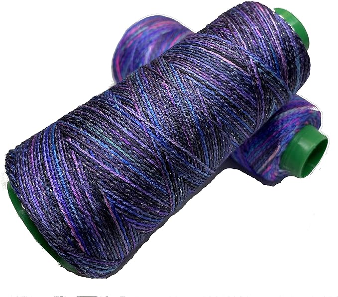 3 ply Silk Lace Weight Yarn,Blue tango