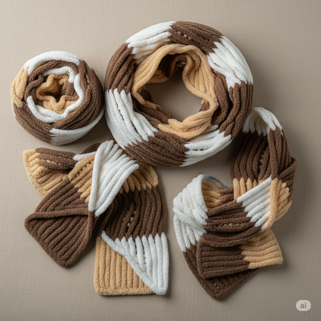 Knitsilk Baby Soft Blankie Wool Yarn | Natural, Ultra-Soft Wool for Premium Baby Blankets, Cozy Throws & Quick Projects | 100 grams | Dark Tiger