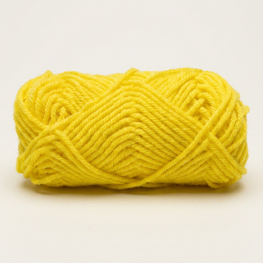 KnitSilk BabyPlush Acrylic 4 Ply Yarn – Black | 15g Ball | Soft & Hypoallergenic | PACK OF 8