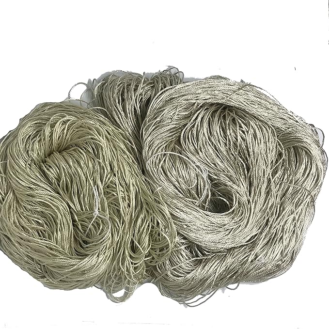 Knitsilk 3 Ply 100% Mulberry Silk Lace Weight Yarn – Butterscotch (50g / 260 Yards)