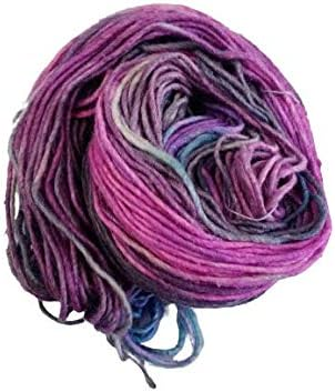 Silk Wool Blend Yarn Singles Merino Silk Yarn, Sport/dk Weight, Variegated Yarn, Tonal Yarn, Hand-Dyed, Fair Trade 100 Grams (Ganges)