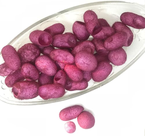 KNITSILK Hand Dyed Silk Cocoons 1 x 30 pcs