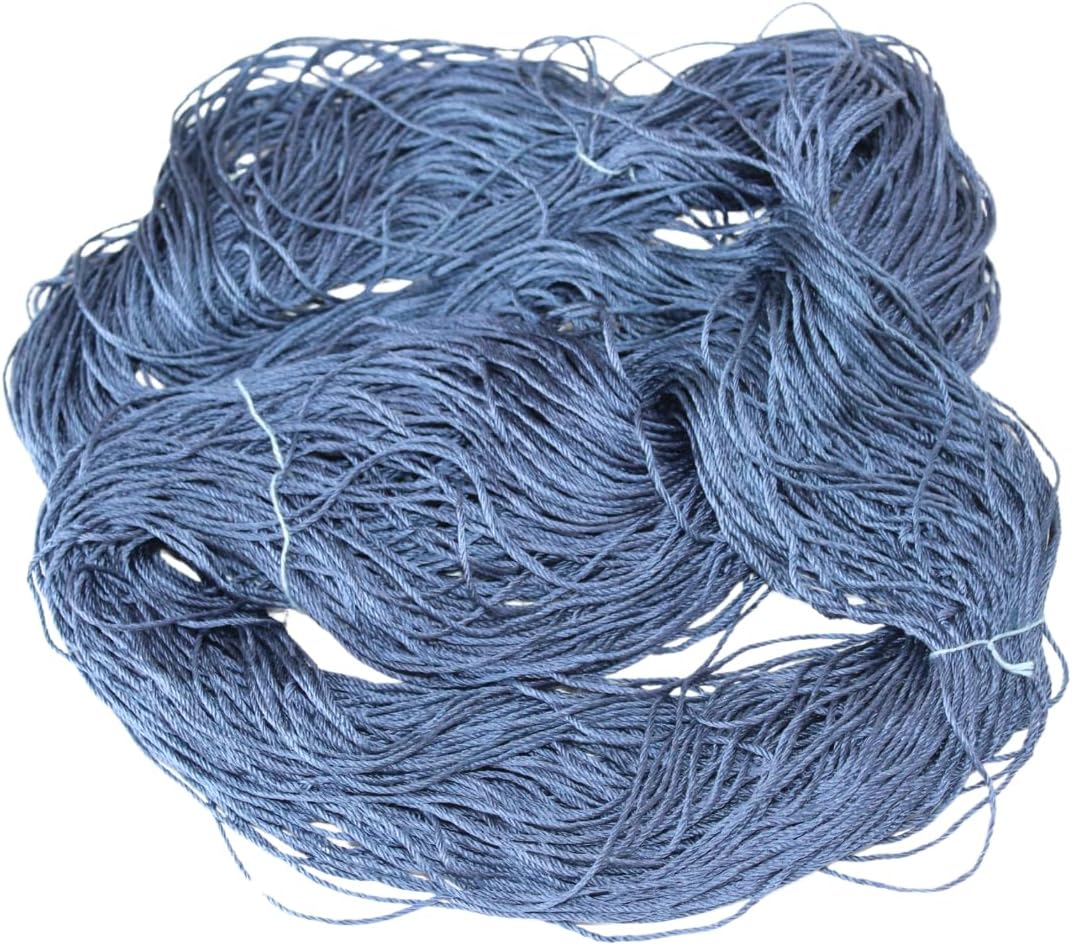 Knitsilk 3 Ply 100% Mulberry Silk Lace Weight Yarn – Twiight blue (50g / 260 Yards)