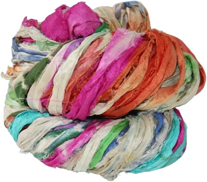 Shibori Silk Ribbon Yarn: The Ultimate Guide to Recycled Sari Silk for Fiber Artists