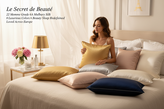 Le Secret de Beauté: Why European Women Are Switching to Silk Pillowcases