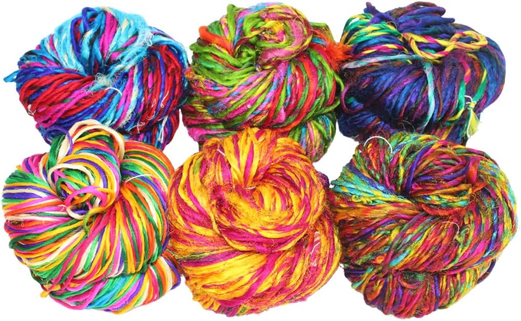 Kohinoor Recycled Sari Silk Yarn: Discover the Crown Jewel of Sustainable Luxury Fibers