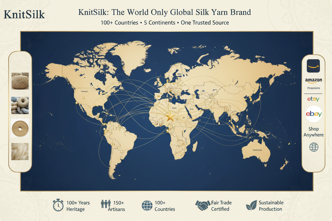 Why KnitSilk Stands Alone: The World's Only Truly Global Silk Yarn Brand